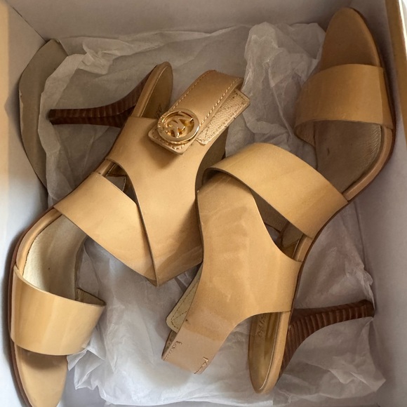 Michael Kors Shoes - MICHAEL KORS Elegant Tan Women's Heels